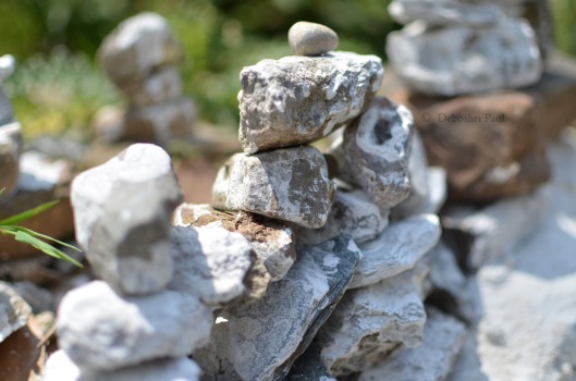 Budhhist-stone-piles-mcleodganj